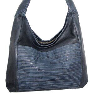 Nino Bossi Handbags Christi Hobo ( Denim )